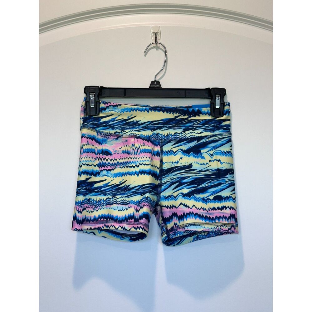 NWT DSG Momentum 3" Shortie Graffiti Vibrations Multi Shorts Size Girls Medium